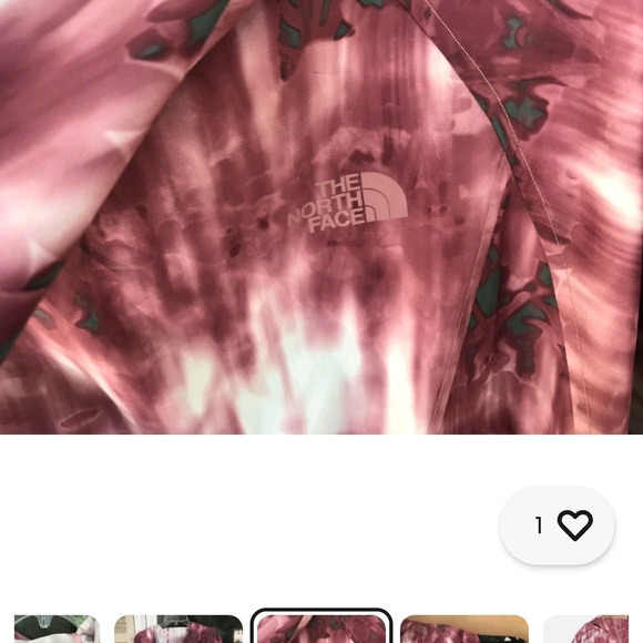 The North Face Women's Mauve and Teal Jacket - Picture 2 of 7